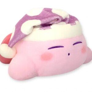 Kirby Wool Felt Style 14” Sleeping Plush NWT NEW Nintendo TAITO